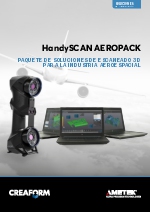 HandySCAN Aeropack - Soluciones de escaneado 3D para la industria aeroespacial