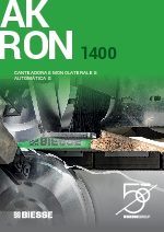 Canteadora monolateral Akron 1400