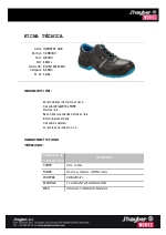 Zapato de seguridad Carbono