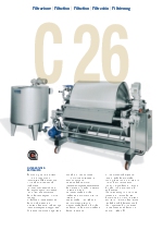 Filtro rotativo bajo vaco C26