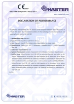 Dinamika -Bisagra para puertas - Declaration of performance CE  Ref. Ist. Giordano - A8014.11