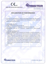 Dinamika -Bisagra para puertas - Declaration of performance CE  Ref. Ist. Giordano - A8014