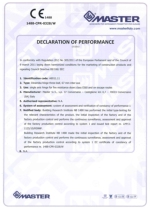 Dinamika -Bisagra para puertas - Declaracin de prestaciones CE  Ref. ITB - 8011-11