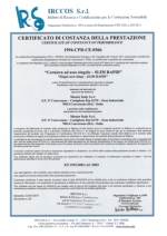 Slim Rapid - Bisagra para puertas - Declaration of performance CE - 1994-CPR-CE-0366_rev.00_MASTER_Cerniera_SLIM_RAPID