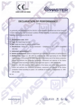 Slim Rapid - Bisagra para puertas - Declaration of performance CE - 8064