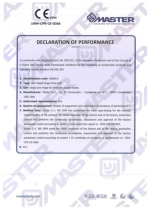 Slim Rapid - Bisagra para puertas - Declaration of performance CE - 8060.6