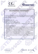 Slim Rapid - Bisagra para puertas - Declaration of performance CE - 8060