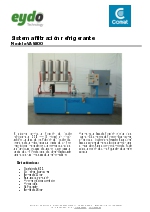 Sistema de superfiltracin, mod. 2FCVA800