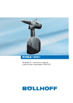 Remachadora manual a batera Rivkle B2007