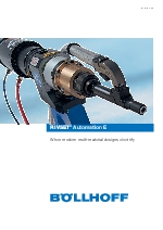 Equipos para remache autoperforante RIVSET Automation E