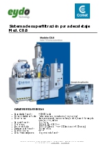 Sistema de superfiltracin para decoletaje mod. c08