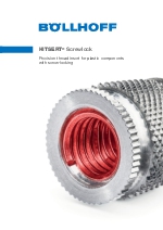 HITSERT Screwlock : Inserto metlico roscado autoblocante para piezas de plstico