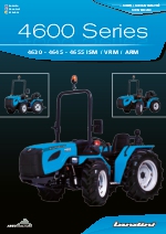 Tractores isodiamtricos Landini 4600 ISM y 4600 VRM