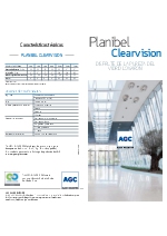 Planibel Clearvision: vidrio bajo en hierro (Low-iron)