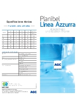 Planibel Lnea Azzurra: vidrio incoloro ligeramente azulado