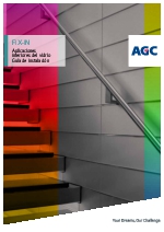 Vidrios decorativos para uso interior: Gua de instalacin con la gama FIX-IN