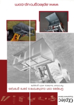 Grapas con cucharones para granjas - 1 cilindro - serie S