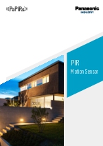 Panasonic_Sensores PIR