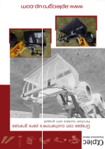 Grapas con cucharones para granjas - 2 cilindros - serie G-HD