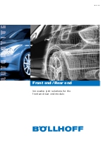 Soluciones para automvil: Mdulos frontal y posterior