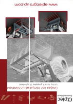 Grapas con horquillas - 2 cilindros - serie DS