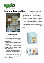 Depurador electroesttico elbaron ron a100