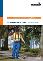Gefono electroacstico para fugas de agua Aquaphon A 200 GNSS