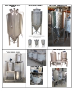 Catalogo fermentadores y maquinaria cerveza artesanal