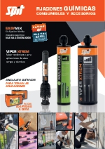 Fijaciones qumicas consumibles y accesorios Spit