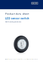 Ficha tcnica Sensor Led (EN)