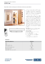 Ficha tcnica GEZE ECturn