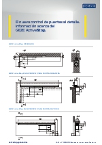 Ficha tcnica GEZE ActiveStop