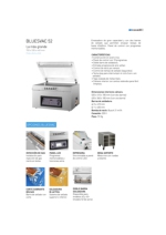 Envasadora de sobremesa al vaco Bluesvac 52