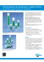 Componentes de dosificacin Optimum ECO