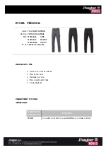 Pantaln de trabajo Alabama