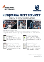 Husqvarna Fleet Services, conecta tu flota y ponte al mando