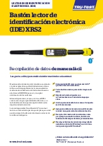 Bastn lector de identificacin electrnica (IDE) XRS2