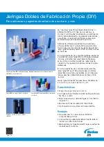 Jeringas Dobles de Fabricacin Propia (DIY)