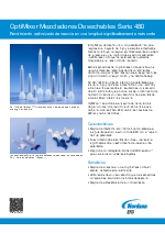 OptiMixer - Mezcladores Desechables Serie 480