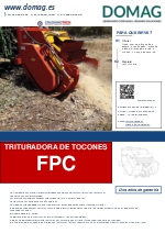 Trituradora de tocones FPC