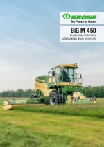 KRONE - Segadora acondicionadora autopropulsada Big M 450