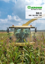 KRONE - Picadora de forraje BiG X 680  780  880  1180