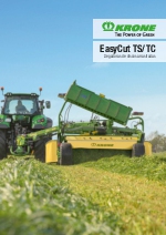 KRONE - Segadoras de discos arrastradas EasyCut TS/TC