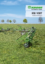 KRONE - KW / KWT Rastrillos henificadores