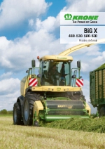 KRONE - Picadora de forraje BiG X 480  530  580  630