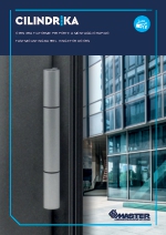 Cilindrika | la bisagra filiforme para puertas con un rpido montaje y fcil de regular