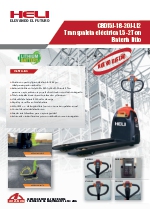 CBD15-18-20J-LI2 Transpaleta Litio