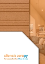 Folleto Silensis-Cerapy: Paredes de ladrillo + Revestimiento de Placa de Yeso