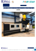 Centro mecanizado doble columna fd1832 tnc640