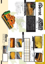 Trituradora para agricultura extensiva Pro + reversible desplazable